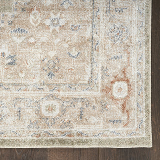 Nourison Astra Machine Washable ASW11 Sage Multi Area Rug Detail Image