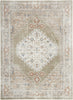 Nourison Astra Machine Washable ASW11 Sage Multi Area Rug Main Image