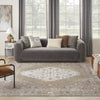 Nourison Astra Machine Washable ASW11 Sage Multi Area Rug Room Image Feature