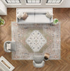 Nourison Astra Machine Washable ASW11 Sage Multi Area Rug Room Image Feature