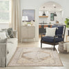 Nourison Astra Machine Washable ASW11 Beige Area Rug Room Image Feature