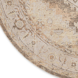 Nourison Astra Machine Washable ASW11 Beige Area Rug T' R