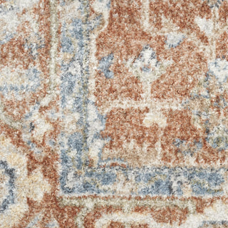 Nourison Astra Machine Washable ASW11 Denim Multicolor Area Rug Swatch Image