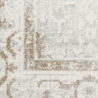 Nourison Astra Machine Washable ASW11 Grey Area Rug Corner Image