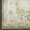 Nourison Astra Machine Washable ASW11 Ivory Green Area Rug Detail Image