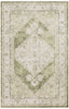 Nourison Astra Machine Washable ASW11 Ivory Green Area Rug Main Image