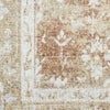 Nourison Astra Machine Washable ASW11 Rust Multicolor Area Rug Close Up