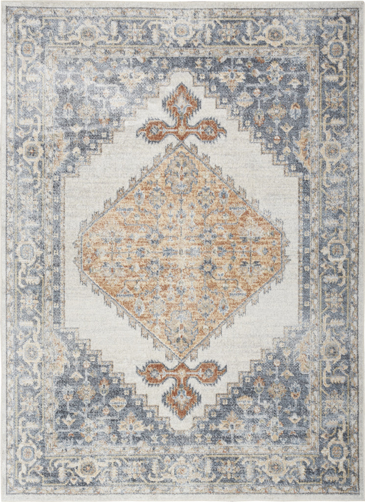 Nourison Astra Machine Washable ASW11 Grey Area Rug main image