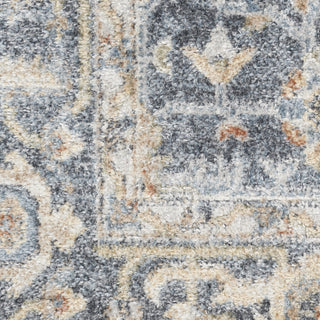 Nourison Astra Machine Washable ASW11 Grey Area Rug Swatch Image