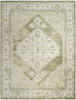 Nourison Astra Machine Washable ASW11 Ivory Green Area Rug 