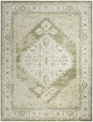 Nourison Astra Machine Washable ASW11 Ivory Green Area Rug 