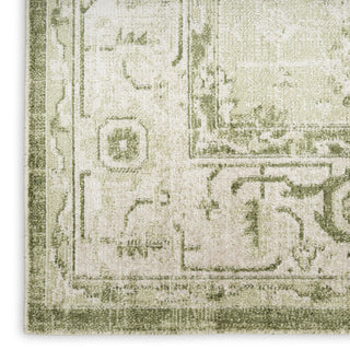 Nourison Astra Machine Washable ASW11 Ivory Green Area Rug 