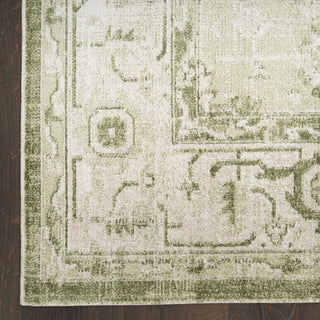 Nourison Astra Machine Washable ASW11 Ivory Green Area Rug 