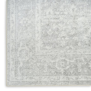 Nourison Astra Machine Washable ASW11 Light Grey Area Rug Texture Image