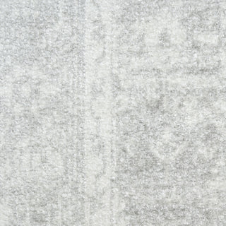 Nourison Astra Machine Washable ASW11 Light Grey Area Rug Swatch Image