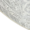 Nourison Astra Machine Washable ASW11 Light Grey Area Rug Texture Image