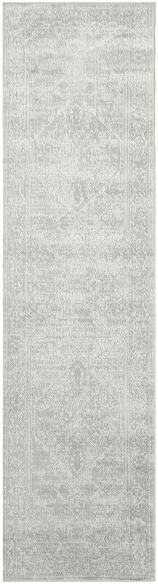 Nourison Astra Machine Washable ASW11 Light Grey Area Rug Main Image