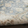 Nourison Astra Machine Washable ASW11 Silver Blue Area Rug 