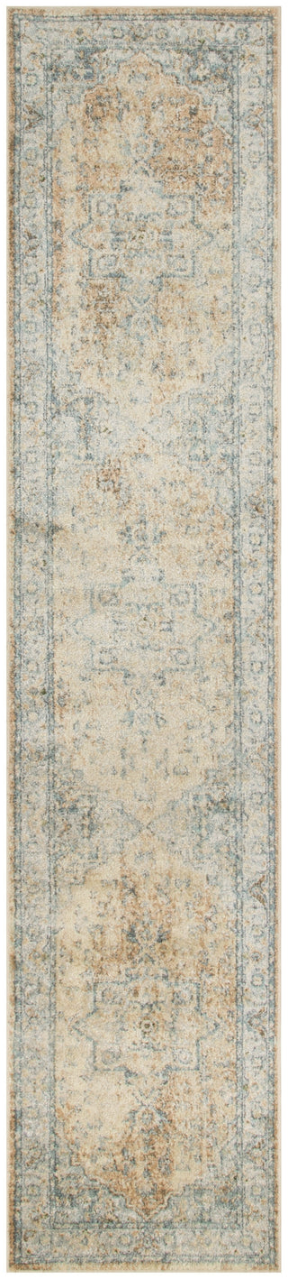 Nourison Astra Machine Washable ASW12 Beige Blue Area Rug main image