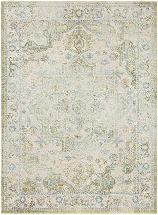 Nourison Astra Machine Washable ASW12 Blue Green Area Rug Main Image