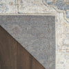 Nourison Astra Machine Washable ASW12 Denim Multicolor Area Rug Corner Image