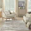 Nourison Astra Machine Washable ASW12 Denim Multicolor Area Rug Room Image Feature