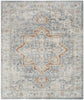Nourison Astra Machine Washable ASW12 Denim Multicolor Area Rug Main Image