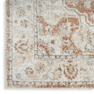 Nourison Astra Machine Washable ASW12 Gold Multicolor Area Rug T' R