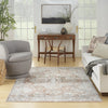 Nourison Astra Machine Washable ASW12 Gold Multicolor Area Rug Room Image Feature