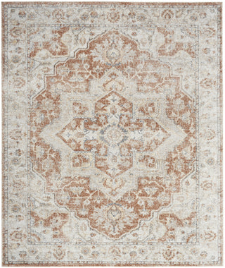 Nourison Astra Machine Washable ASW12 Gold Multicolor Area Rug Main Image