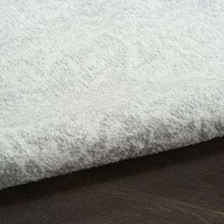 Nourison Astra Machine Washable ASW12 Grey Area Rug Detail Image