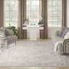 Nourison Astra Machine Washable ASW12 Grey Area Rug Swatch Image