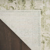 Nourison Astra Machine Washable ASW12 Ivory Green Area Rug Corner Image
