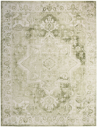 Nourison Astra Machine Washable ASW12 Ivory Green Area Rug Main Image