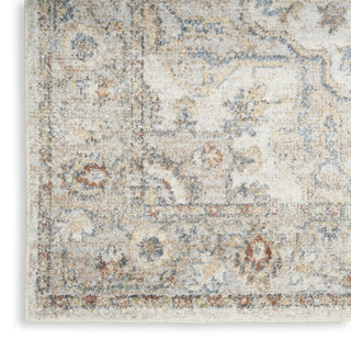 Nourison Astra Machine Washable ASW12 Ivory Green Area Rug T' R