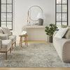 Nourison Astra Machine Washable ASW12 Blue Green Area Rug 
