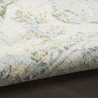 Nourison Astra Machine Washable ASW12 Blue Green Area Rug 