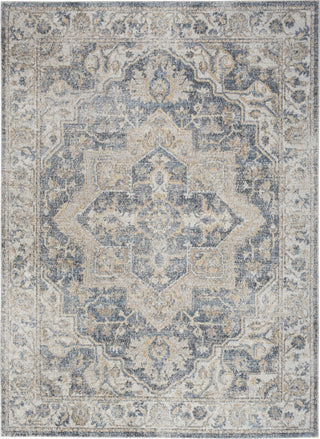 Nourison Astra Machine Washable ASW12 Grey Area Rug main image