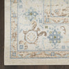 Nourison Astra Machine Washable ASW13 Ivory Blue Area Rug Detail Image