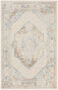 Nourison Astra Machine Washable ASW13 Ivory Blue Area Rug Main Image
