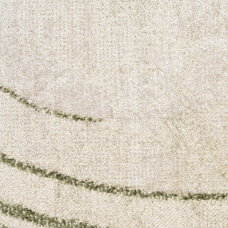 Nourison Astra Machine Washable ASW14 Beige Green Area Rug Swatch Image
