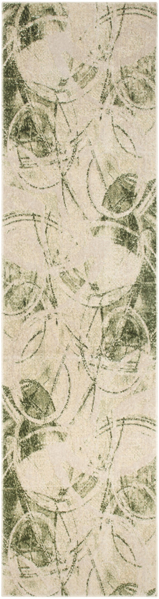 Nourison Astra Machine Washable ASW14 Beige Green Area Rug Main Image