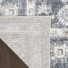 Nourison Astra Machine Washable ASW16 Dark Blue Area Rug Corner Image