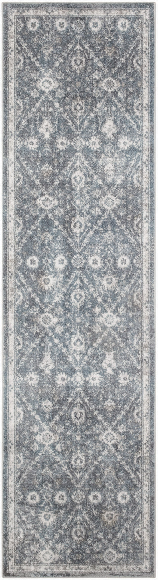 Nourison Astra Machine Washable ASW16 Dark Blue Area Rug Main Image