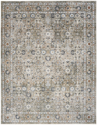 Nourison Astra Machine Washable ASW16 Gold Grey Area Rug Main Image
