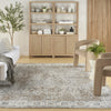 Nourison Astra Machine Washable ASW16 Silver Taupe Area Rug Room Image Feature