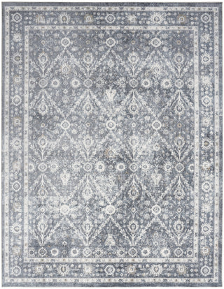 Nourison Astra Machine Washable ASW16 Dark Blue Area Rug Main Image