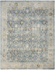 Nourison Astra Machine Washable ASW16 Teal Beige Area Rug Main Image