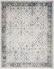 Nourison Astra Machine Washable ASW16 Ivory Blue Area Rug Main Image