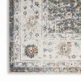 Nourison Astra Machine Washable ASW16 Ivory Multicolor Area Rug T' R